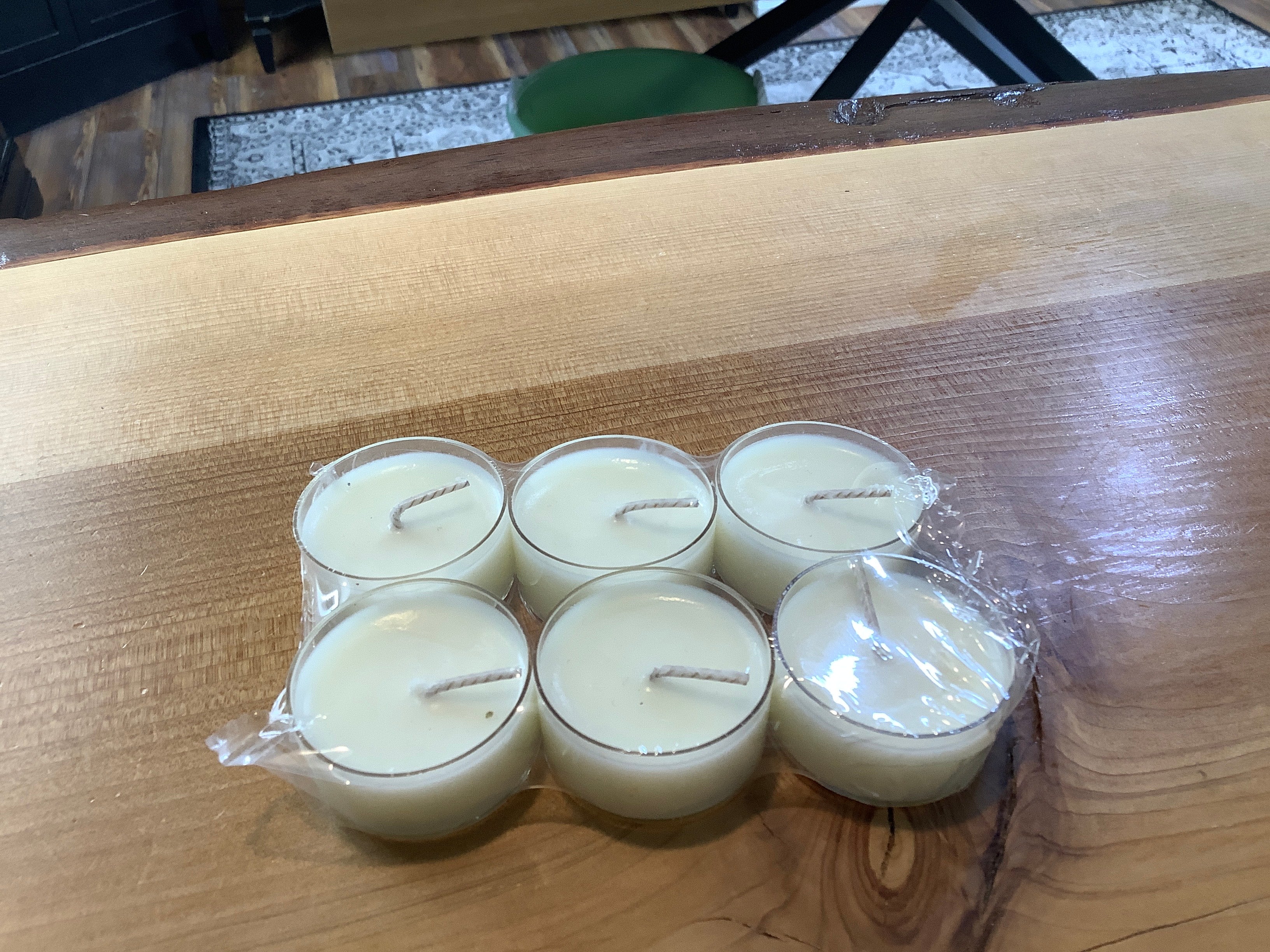 Tea light 6 mini candles set