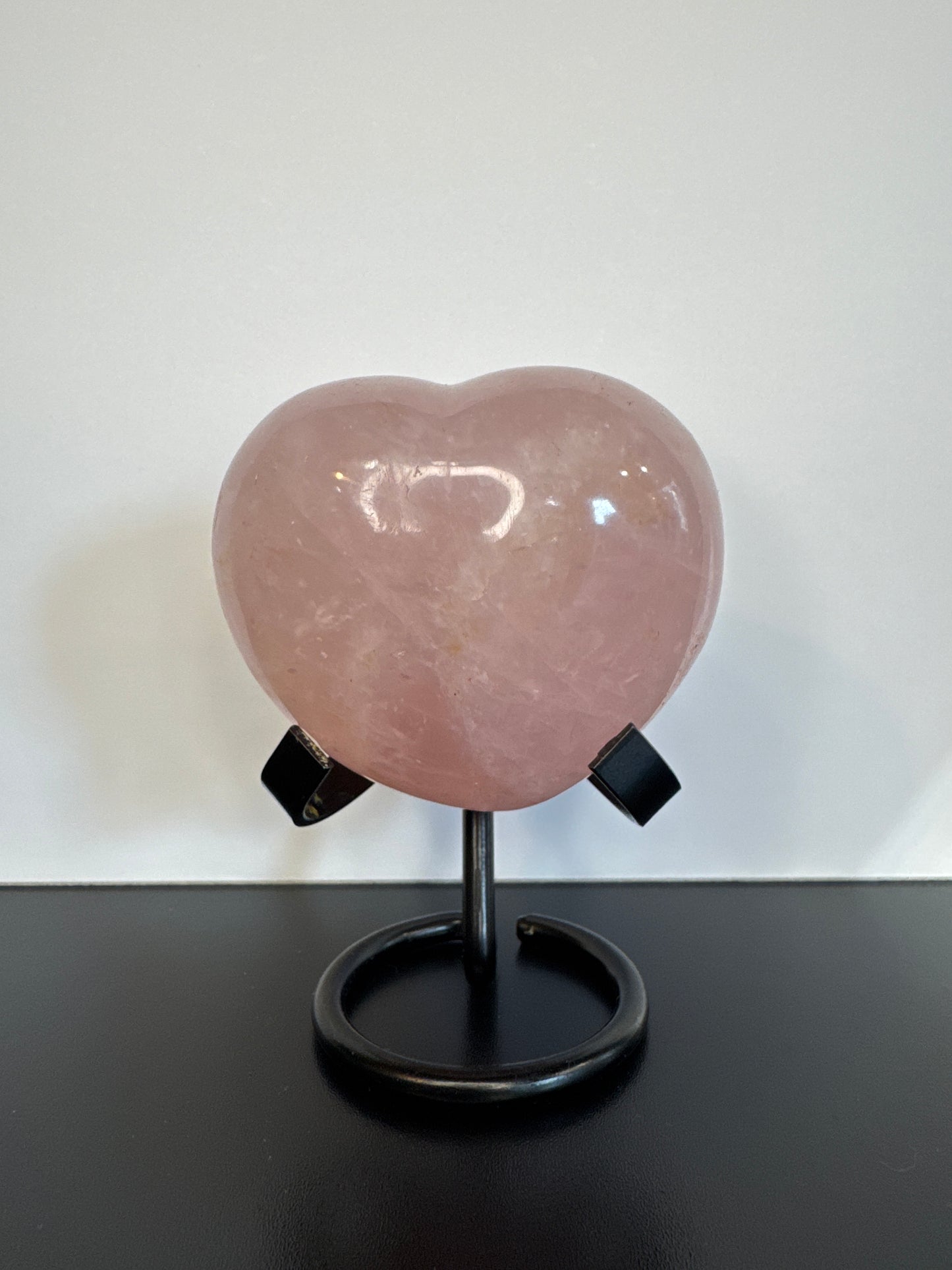 Rose Quartz Heart