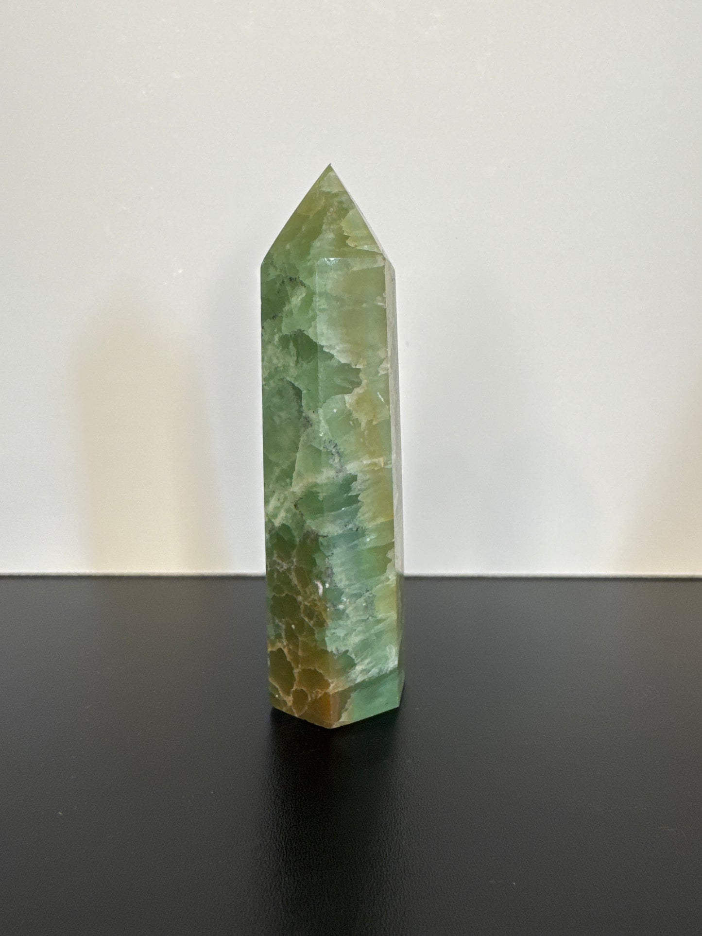 Green Fluorite Tower - Seafoam