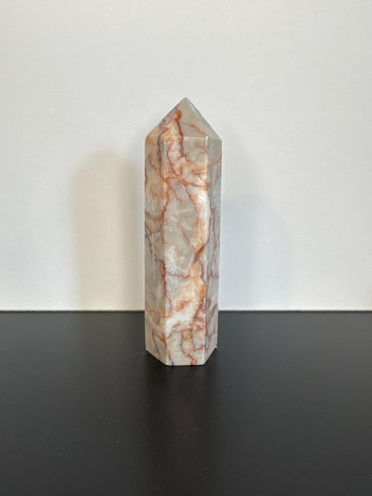 Red Vein Jasper Tower