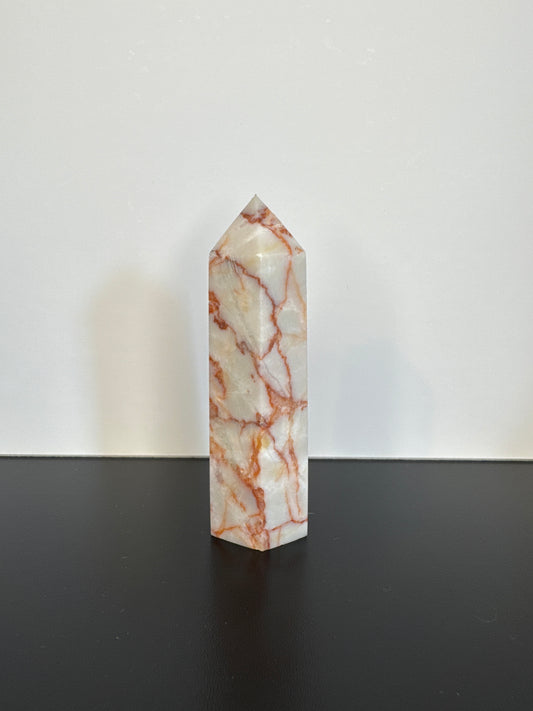 Red Vein Jasper Tower