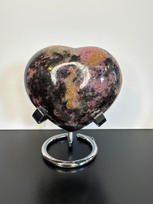 Rhodonite Heart